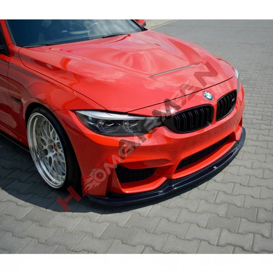 Bmw F30 3 Serisi Vorstainer M3 Ön Lip Piona Black Ön Ek 2012 2013 2014 2015 2016 2017 2018 Uyumlu