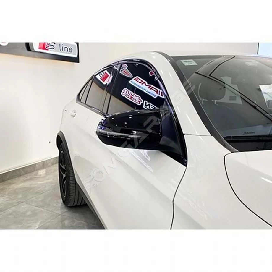 Mercedes Glc X253 Batman Yarasa Ayna Kapağı Piano Black 2015 Ve Üzeri