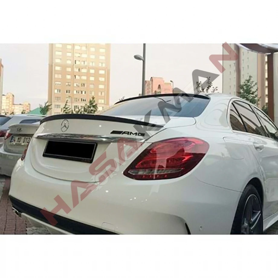 Mercedes W205 Bagaj Üstü Anatomik Spoiler Boyasız 2015 Sonrası Ithal C Serisi