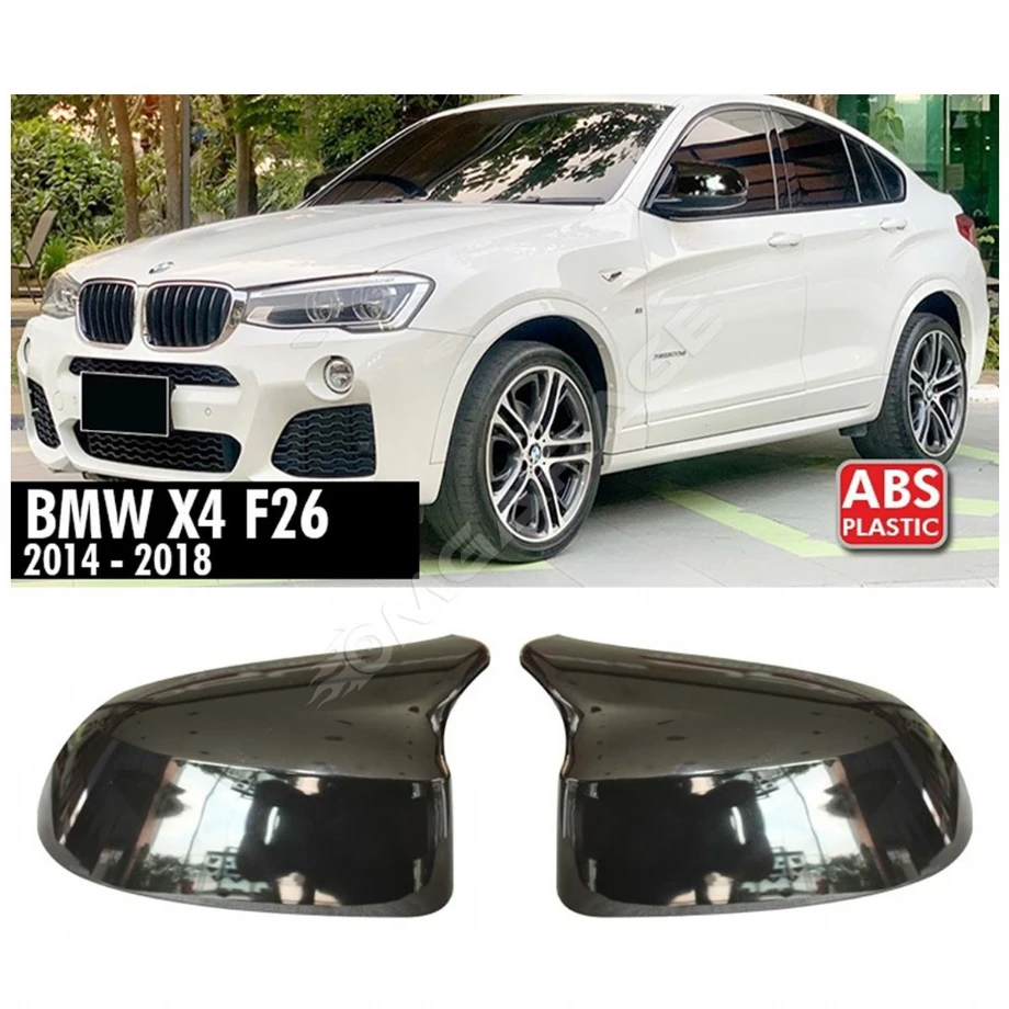 Bmw X4 F26 Batman Yarasa Ayna Kapağı Piano Black 2014 2015 2016 2017 2018