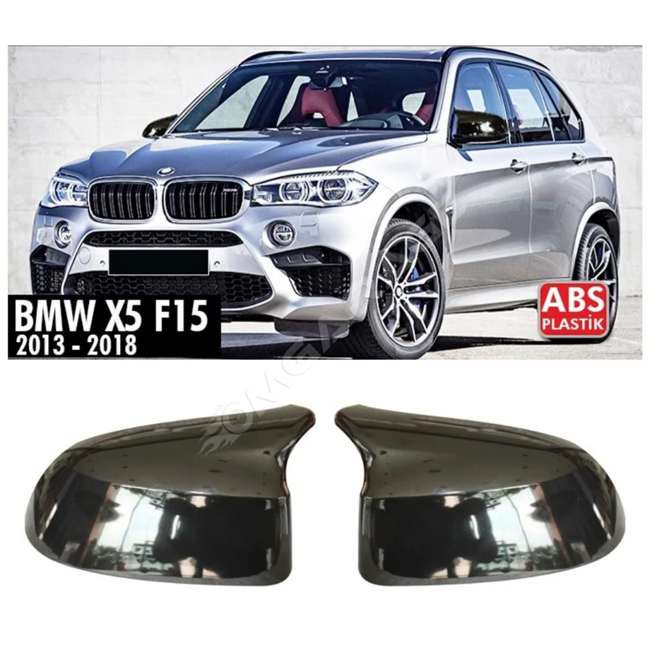 Bmw X5 F15 Batman Yarasa Ayna Kapağı Piano Black 2013 2014 2015 2016 2017 2018