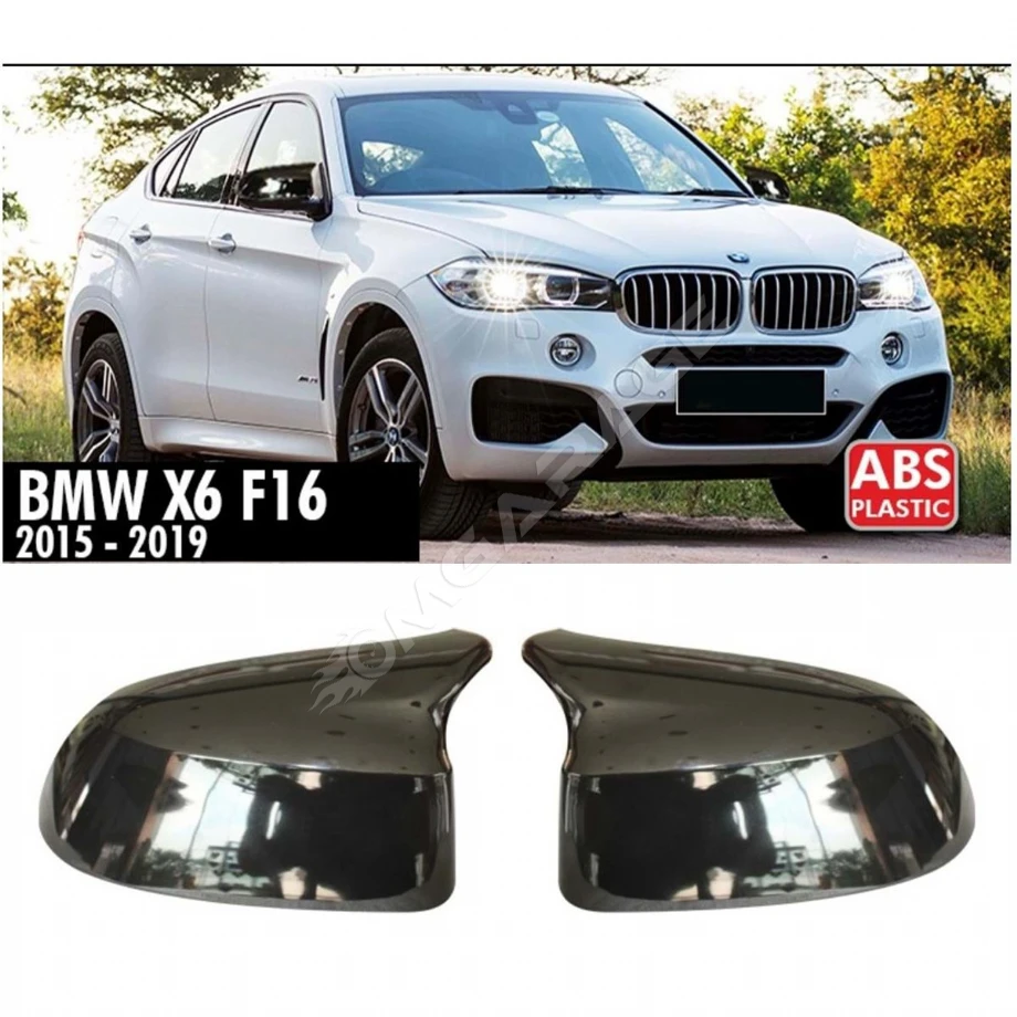 Bmw X6 F16 Batman Yarasa Ayna Kapağı Piano Black 2014 2015 2016 2017 2018 2019