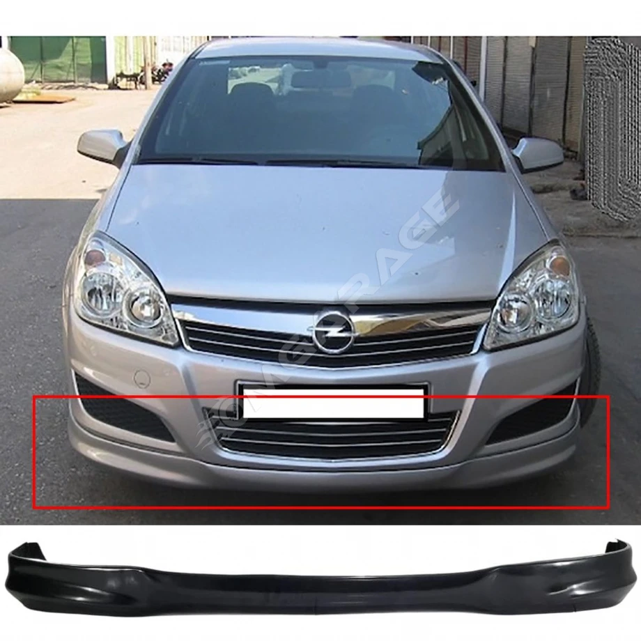 Opel Astra H Ön Ek Makyajlı Kasa 2010 2011 2012 2013 Mat Siyah Plastik Ön Karlık