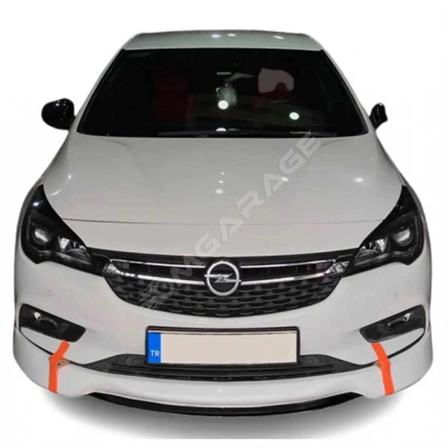 Opel Astra K Custom Ön Ek Karlık Mat Siyah Plastik 2015 2016 2017 2018 019