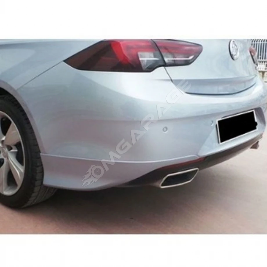 Opel Insignia Arka Tampon Flap Seti Opc Line 2017 2018 2019 2020 Plastik Uyumlu
