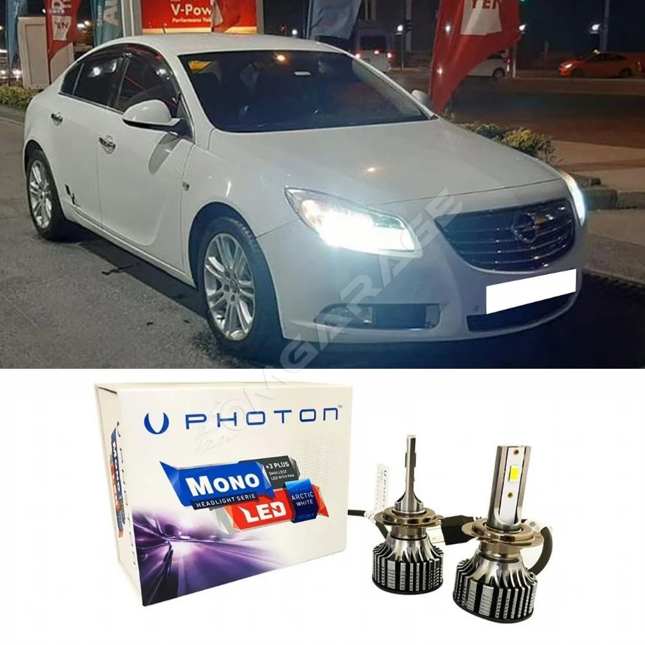 Opel insignia A Led Xenon Kısa Far Ampulü H7 Mono Yeni Seri Beyaz 2008-2013 Uyumlu