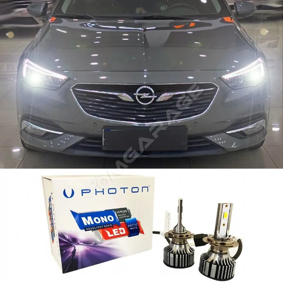 Opel insignia B Led Xenon Kısa Far Ampulü H7 Mono Yeni Seri Beyaz 2017+
