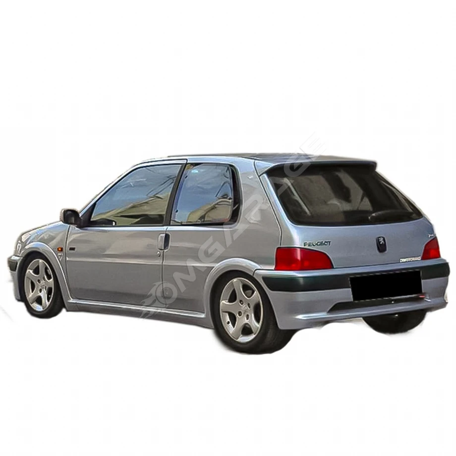 Peugeot 106 Yan Marşpiyel Seti Plastik Mat Siyah 1991-2003