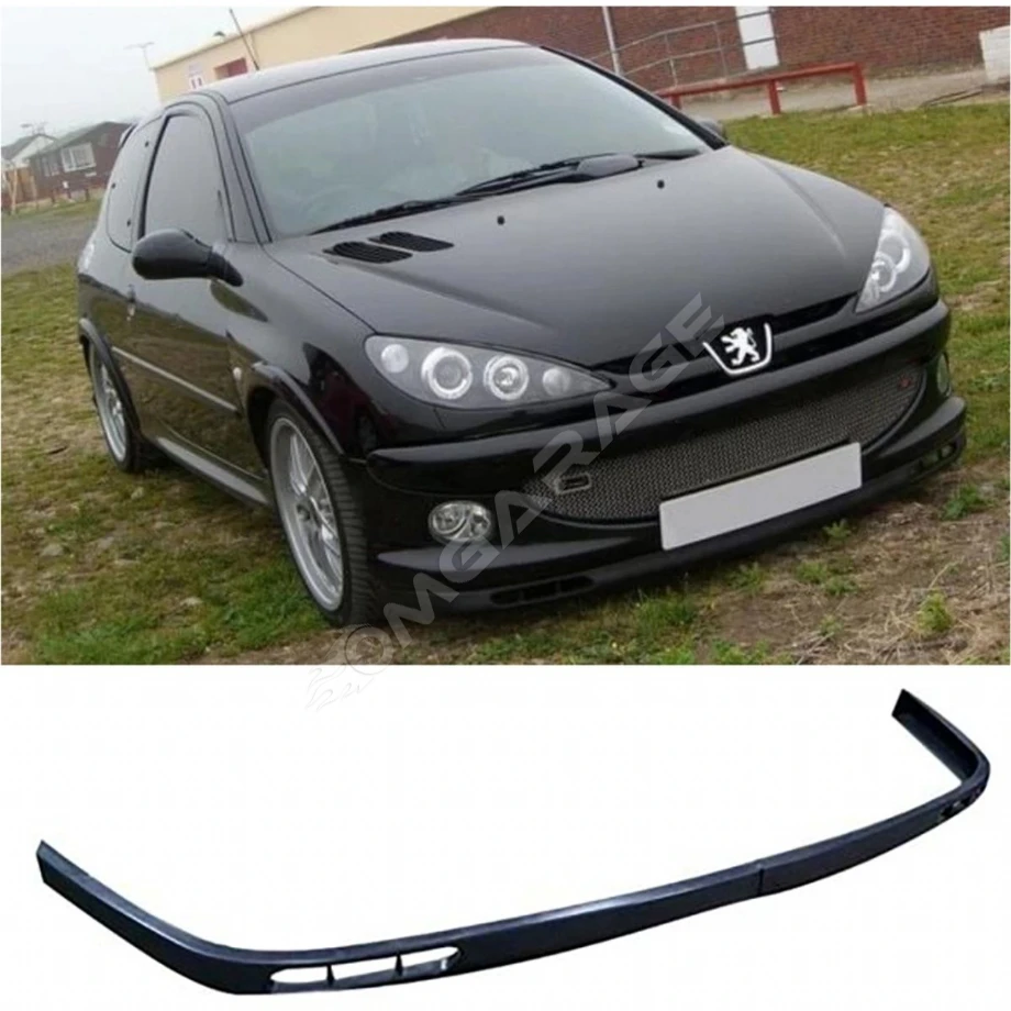 Peugeot 206 Lgn Tip V1 Ön Lip Mat Siyah