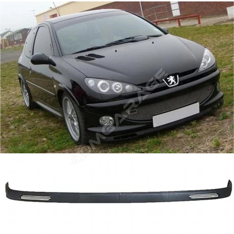 Peugeot 206 Lgn Tip V2 Ön Lip Mat Siyah Uyumlu