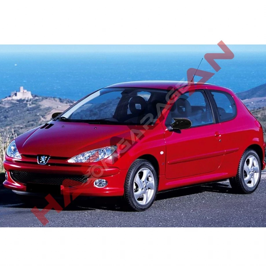 Peugeot 206 Batman Yarasa Ayna Kapağı Piano Black 1998 Ve 2012 Arası