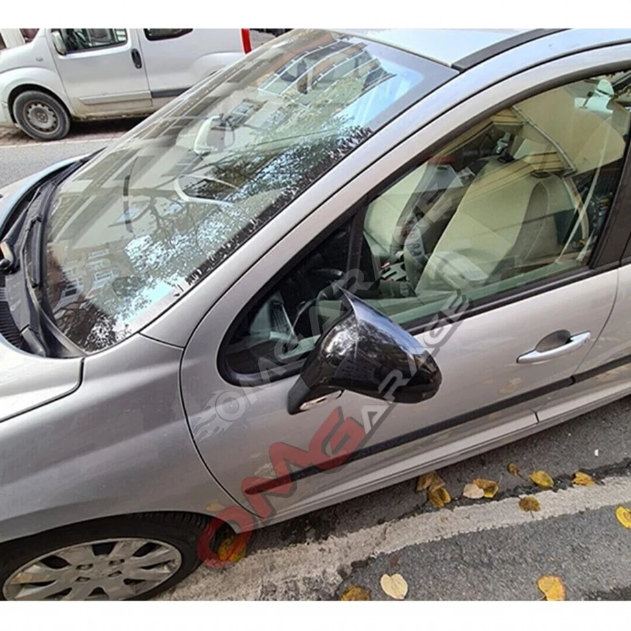 Peugeot 207 Batman Yarasa Ayna Kapağı Piano Black 2006 2007 2008 2009 2010 2011 2012