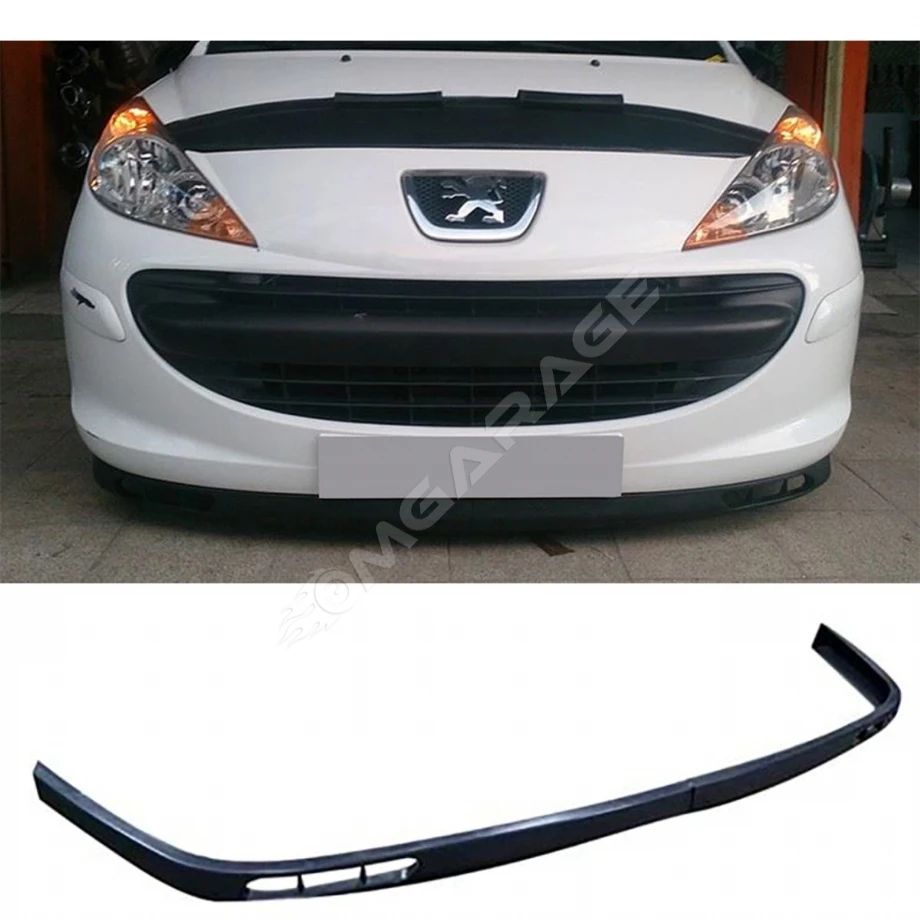 Peugeot 207 Lgn Tip V1 Ön Lip Mat Siyah