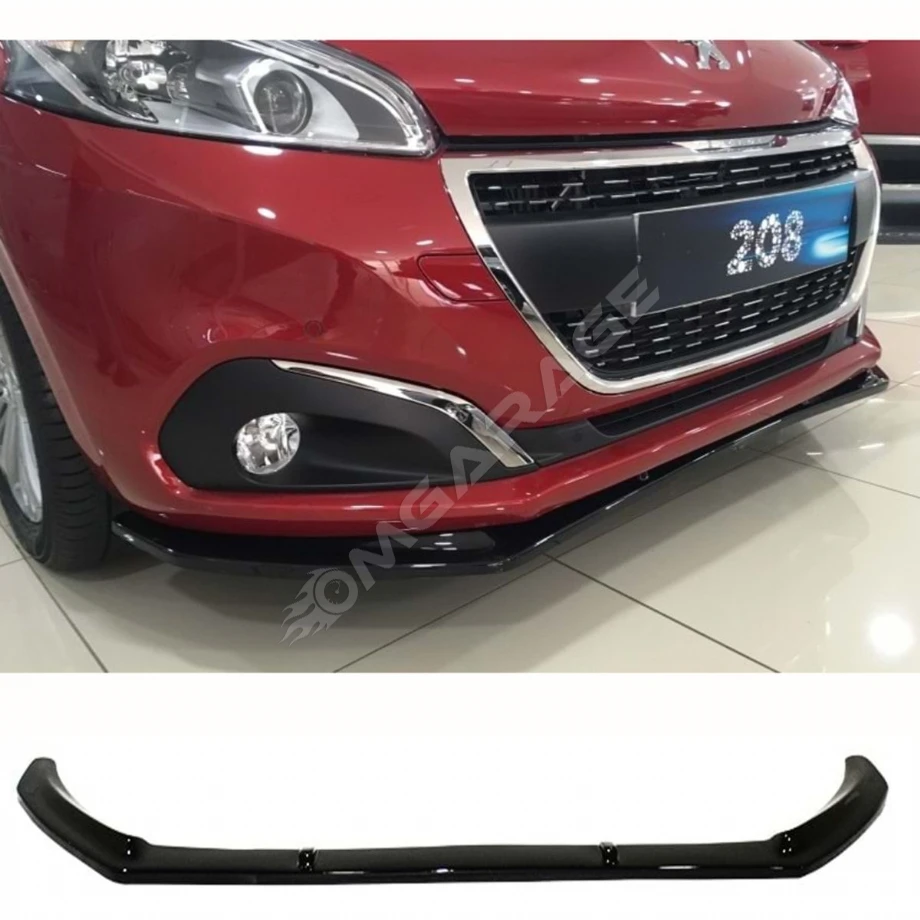 Peugeot 208 Ön Lip Piano Black Ön Karlık 2012 - 2019