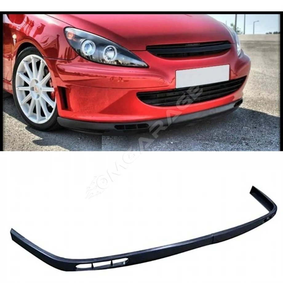 Peugeot 307 Lgn Tip V1 Ön Lip Mat Siyah