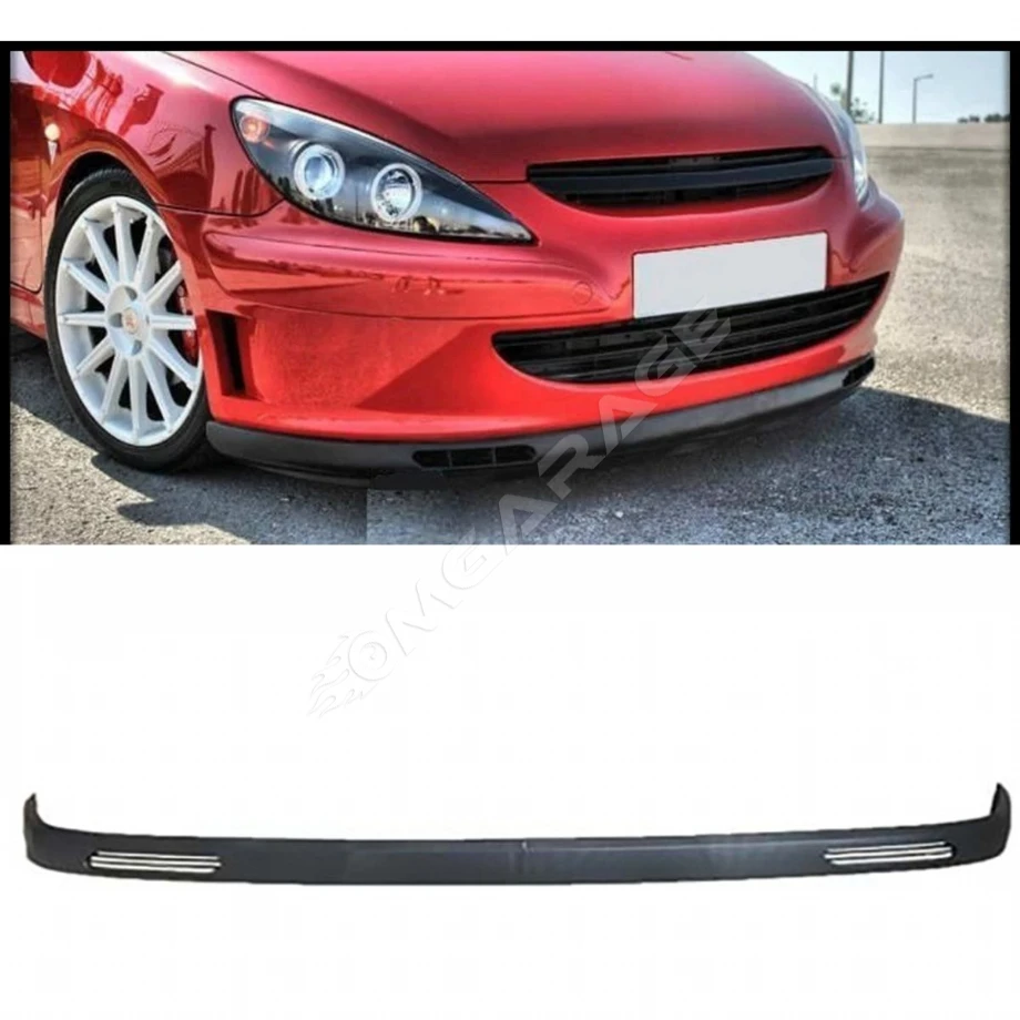 Peugeot 307 Lgn Tip V2 Ön Lip Mat Siyah Uyumlu