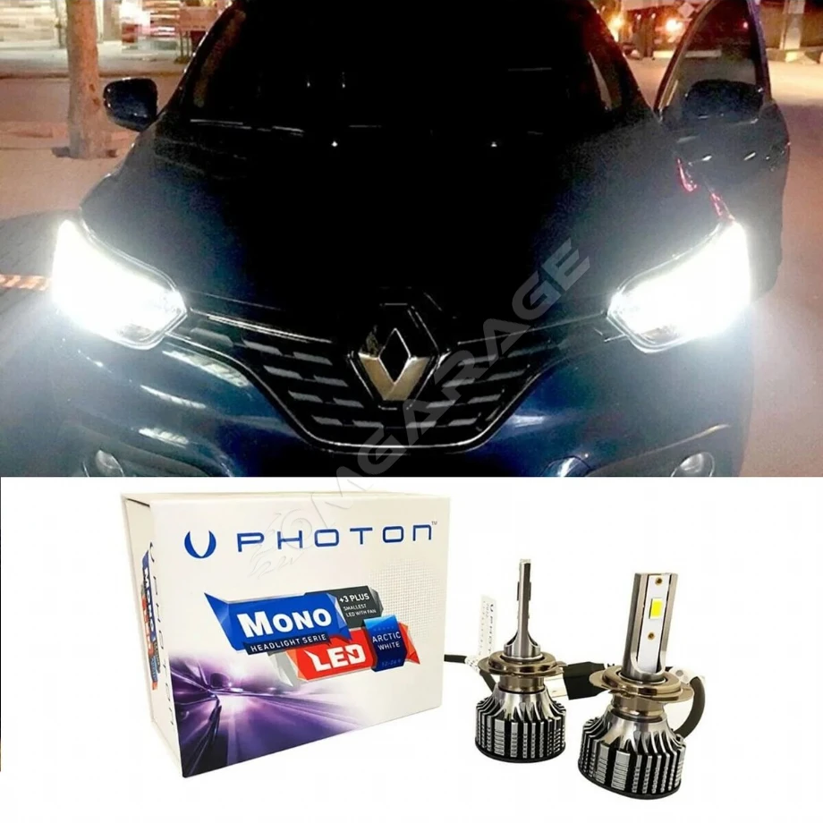 Renault Kadjar Led Xenon Uzun Far Ampulü H7 Mono Yeni Seri Beyaz