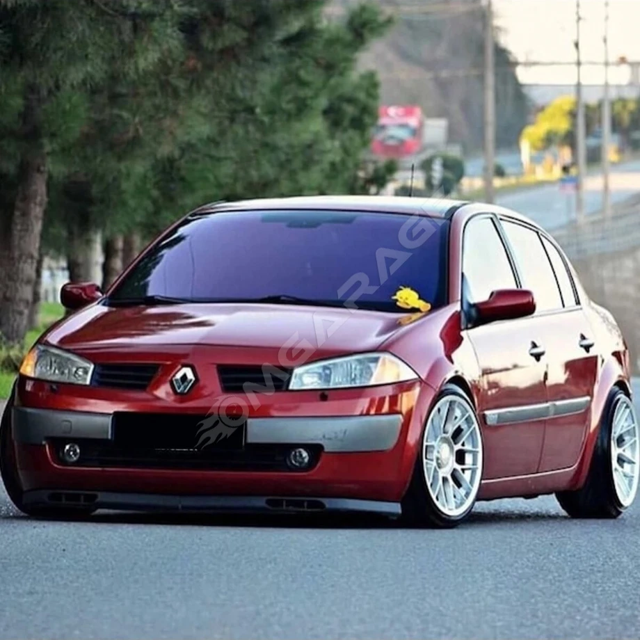 Renault Megane 2 Lgn Tip V2 Ön Lip Mat Siyah