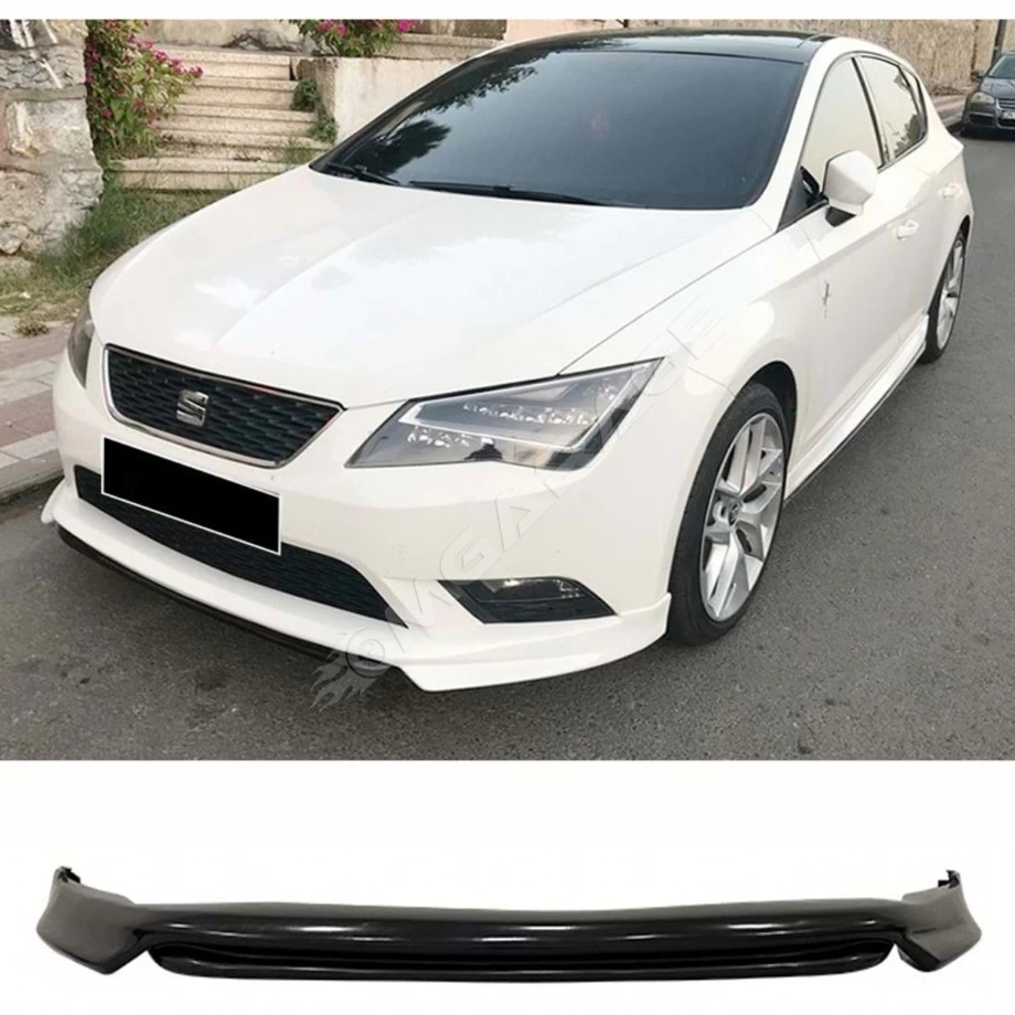 Seat Leon Mk3 Custom Style Ön Ek Abs Plastik 2012 - 2016 Ön Karlık