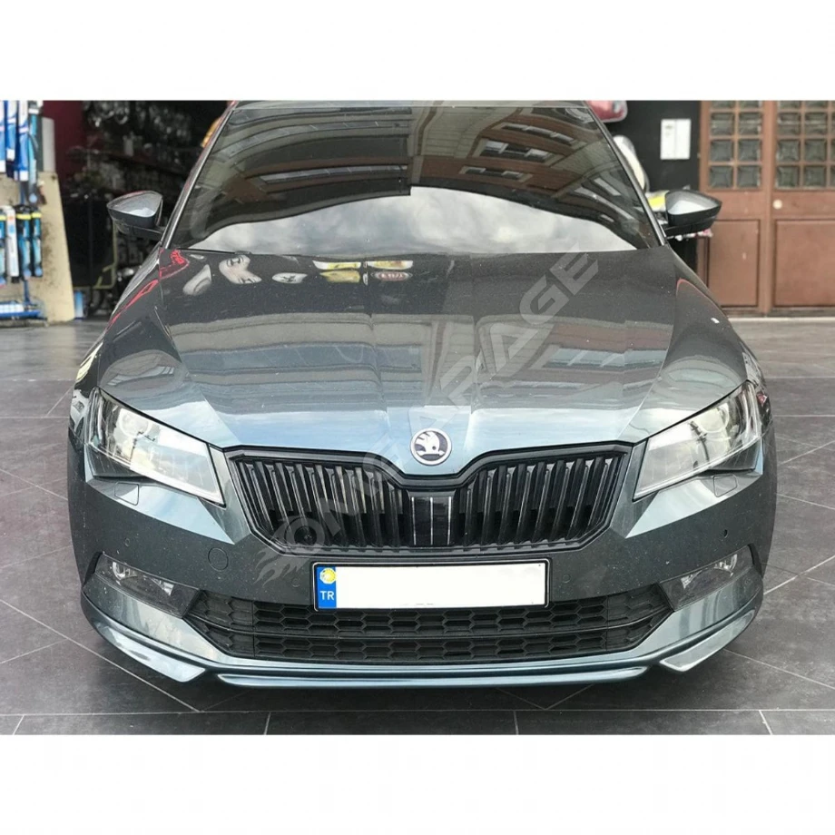 Skoda Super B Custom Ön Ek 2015 2016 2017 2018 2019 Abs Plastik uyumlu