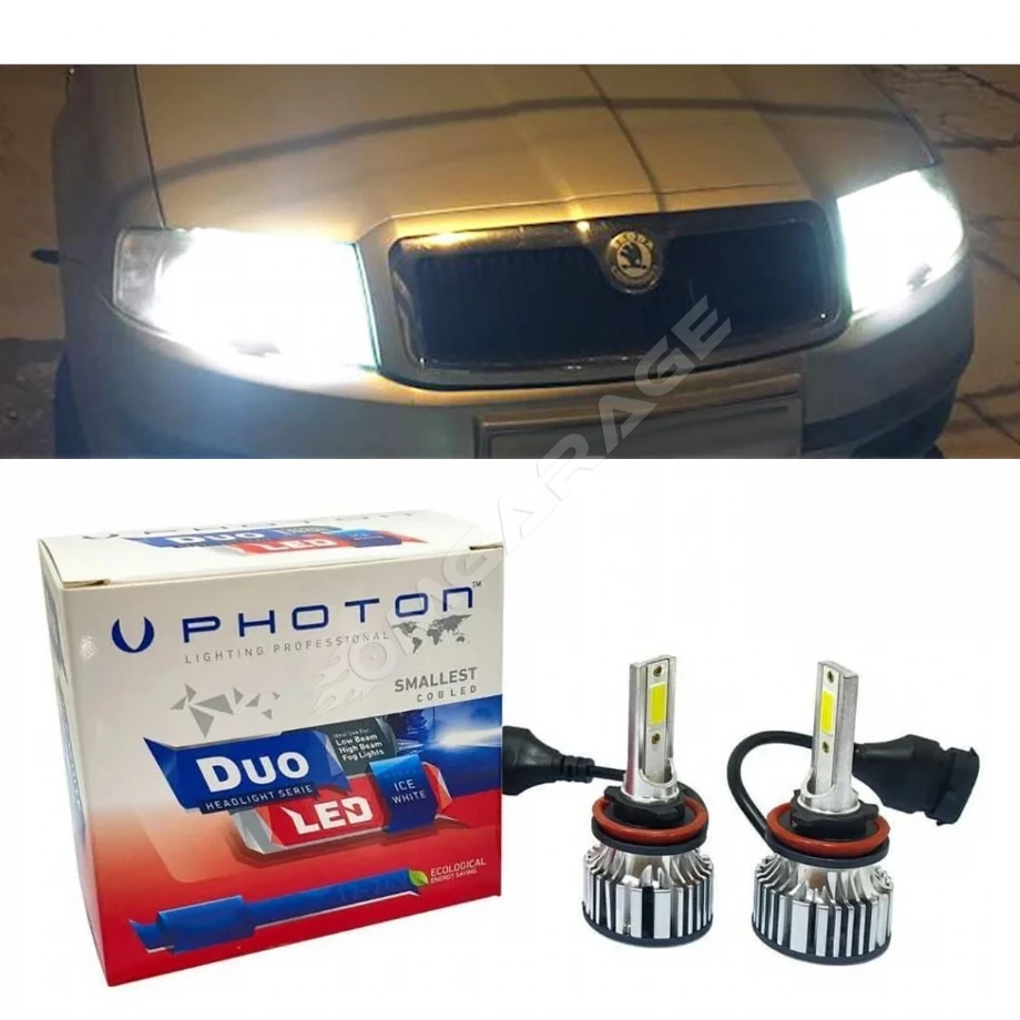 Skoda Superb Led Xenon Kısa Far Ampulü H7 Duo Yeni Seri Beyaz 2002-2006