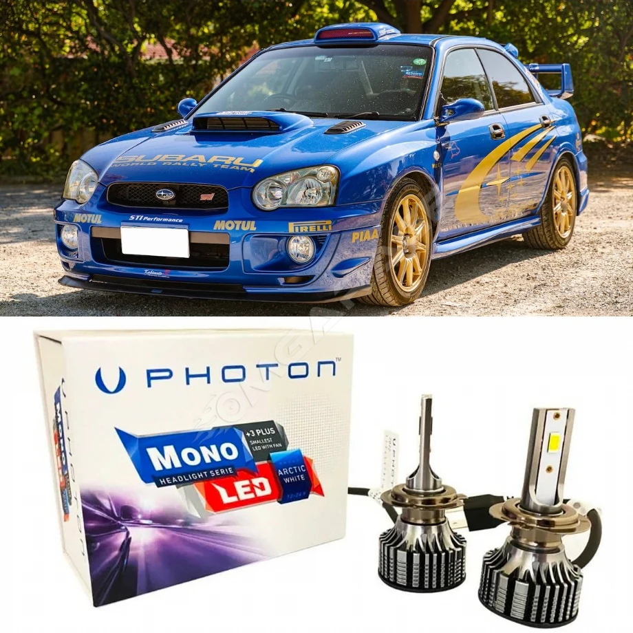 Subaru Impreza Led Xenon Uzun Far Ampulü HB3 Mono Yeni Seri Beyaz 2003-2005
