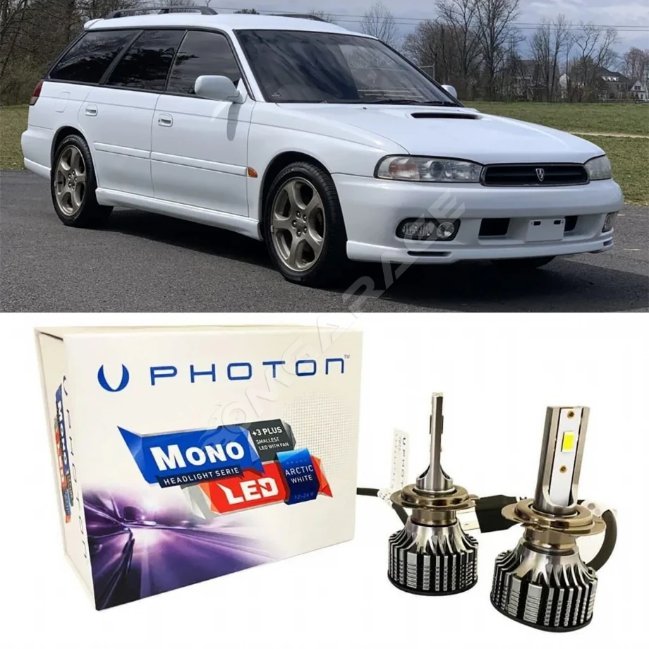 Subaru Legacy Led Xenon Uzun+Kısa Far Ampulü H4 Mono Yeni Seri Beyaz