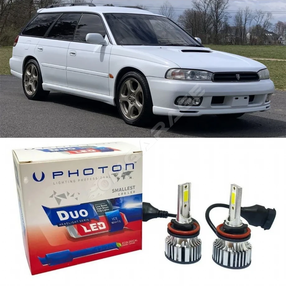 Subaru Legacy Led Xenon Uzun+Kısa Far Ampulü H4 Duo Yeni Seri Beyaz