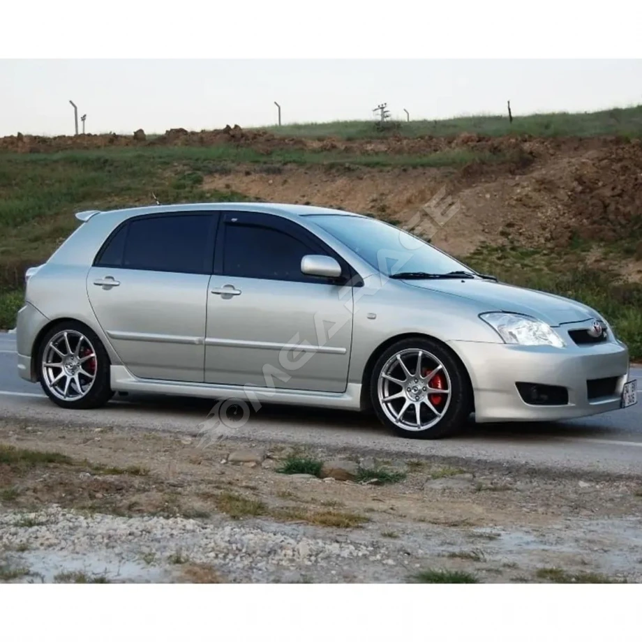 Toyota Auris Yan Marşpiyel Seti Plastik Mat Siyah 2010 2011 2012 2013 2014 2015