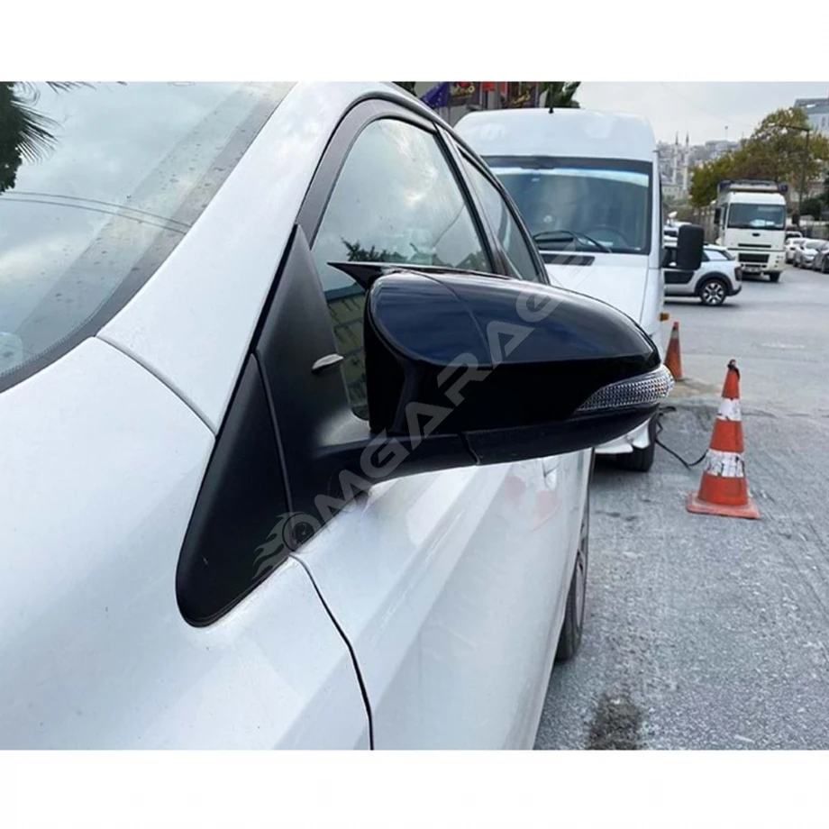 Toyota Chr Batman Yarasa Ayna Kapağı Piano Black 2016 2017 2018 2019 2020 2021 Uyumlu