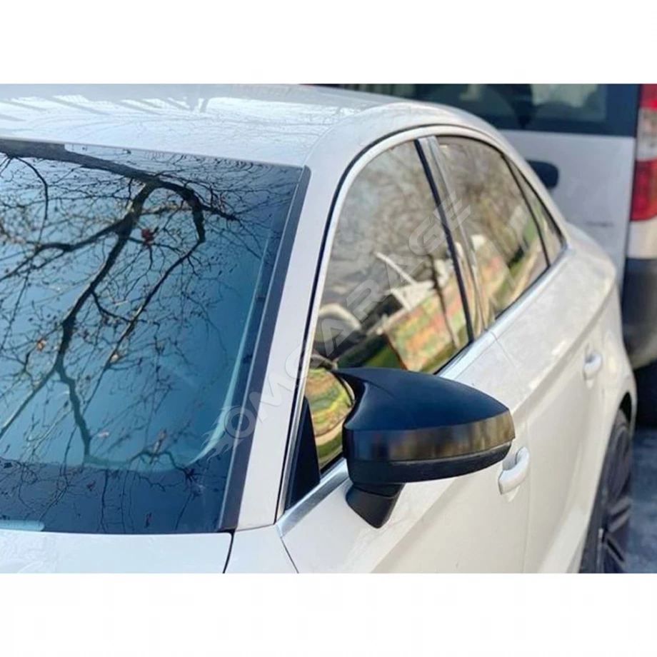 Audi A3 8v Batman Yarasa Ayna Kapağı Piano Black 2012 2013 2014 2015 2016 2017 2018 2019