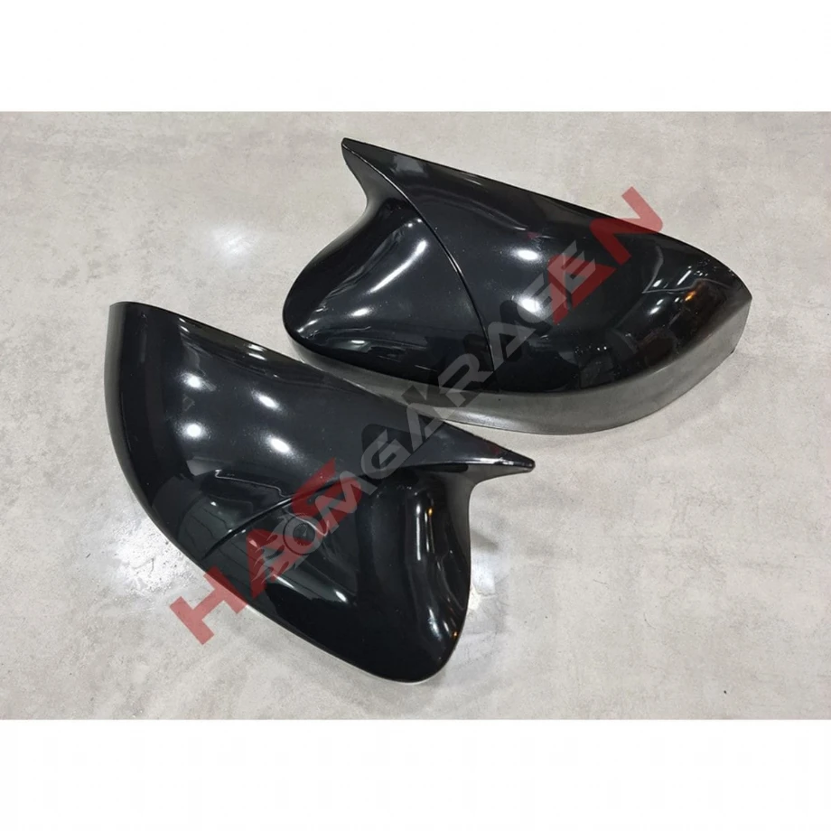 Vw Caddy Mk3  Batman Yarasa Ayna Kapağı Piano Black 2015 2016 2017 2018 2019 2020