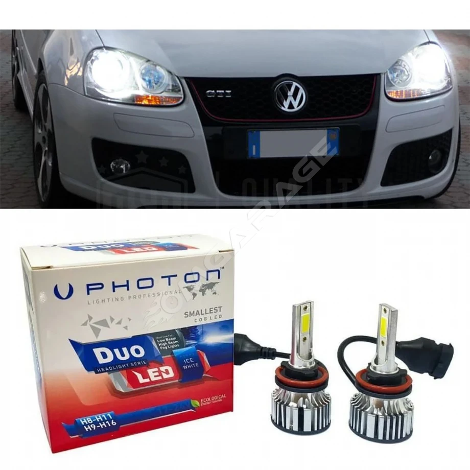 Vw Golf 5 Led Xenon Uzun Far Ampulü H7 Duo Yeni Seri Beyaz 2005-2010