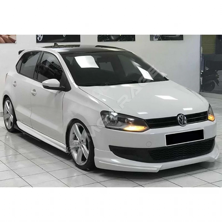 Vw Polo Aero Yan Marşpiyel Seti Mat Siyah Plastik 2009 Ve 2017 Arası