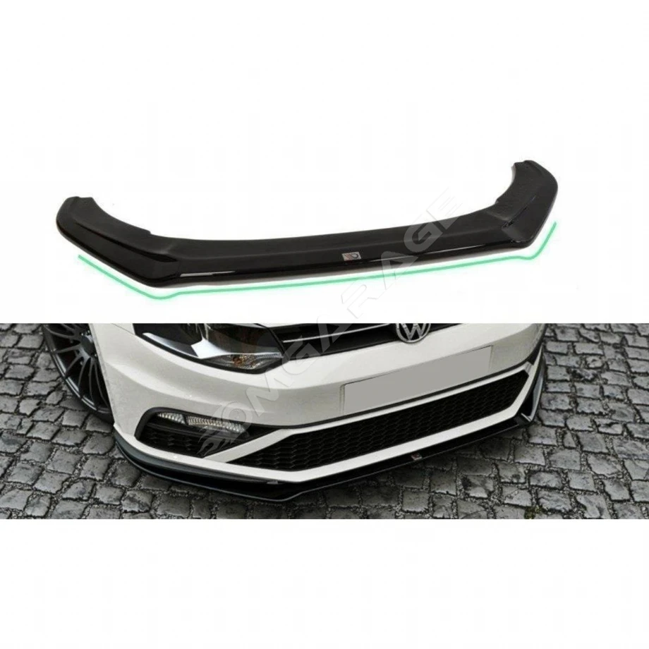 Vw Polo Mk5 6c Gtı Tampon Ön Lip Piona Black 2014 2015 2016 2017