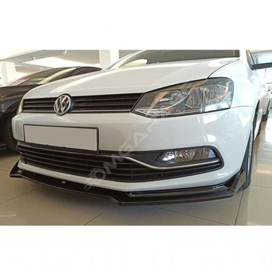 Vw Polo Mk5 Ön Lip 3 Prç Piona Black 2009 - 2017 Ön Tampon Eki
