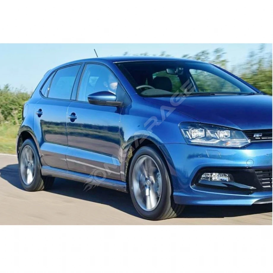 Vw Polo Mk5 R Line Marşpiyel Seti Mat Siyah Plastik 2009 Ve 2017 Arası