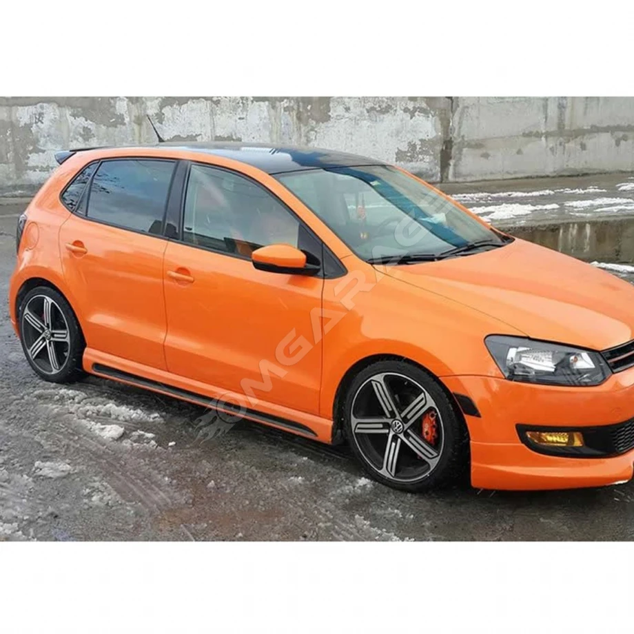 Vw Polo Mk5 Rieger Marşpiyel Seti Mat Siyah Plastik 2009 Ve 2017 Arası