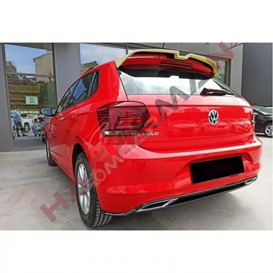 Vw Polo Mk6 Oettinger Spoiler Piona Black 2018 2019 2020 Ithal