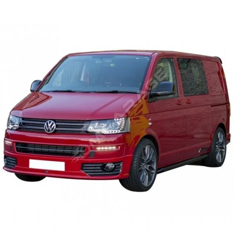 Vw Transporter T5 Ön Ek Sisli Karlık Mat Siyah  Plastik 2010 2011 2012 2013 2014 2015 2016