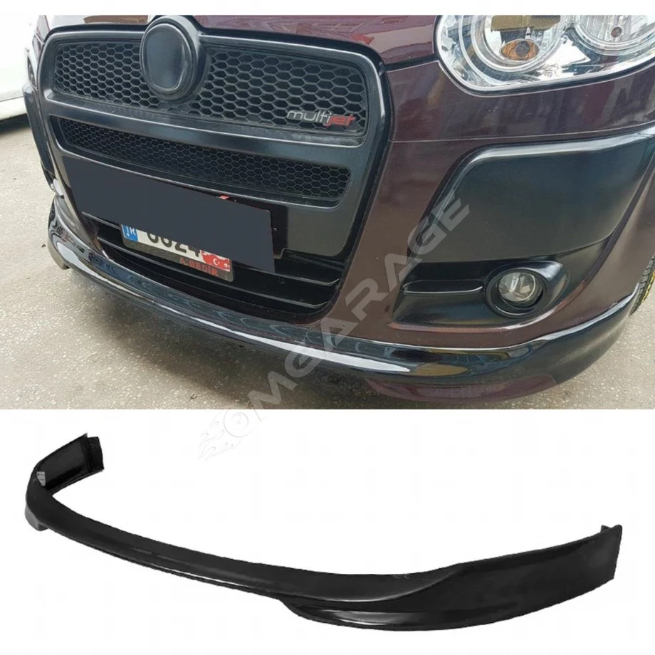 Fiat Doblo D3 Ön Ek Karlık Mat Siyah Plastik