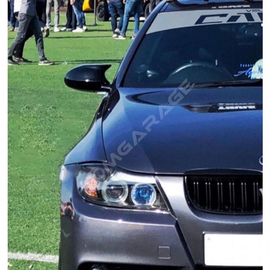 Bmw E90 3 Serisi Batman Yarasa Ayna Kapağı Piano Black 2004 2005 2006 2007 2008