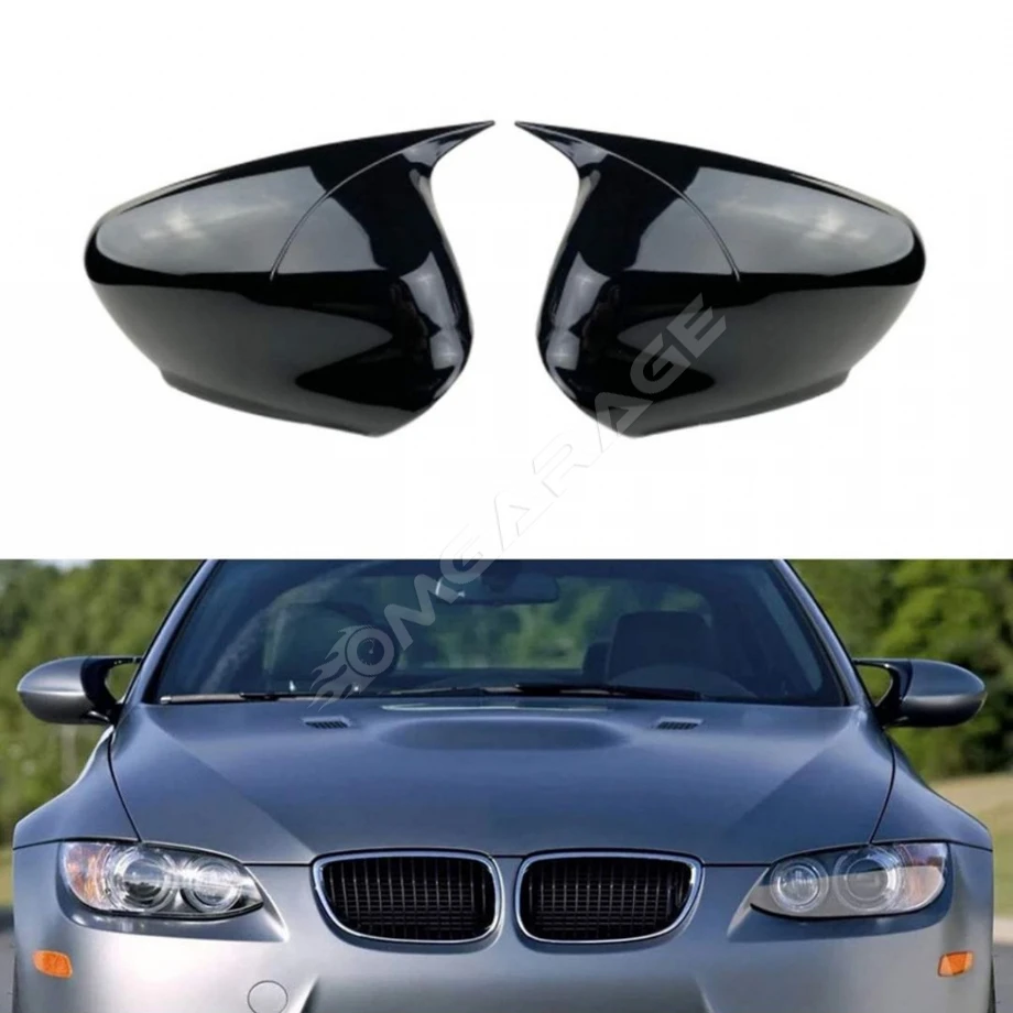 Bmw E90 Lcı 3 Serisi Batman Yarasa Ayna Kapağı Piano Black 2008 2009 2010 2011
