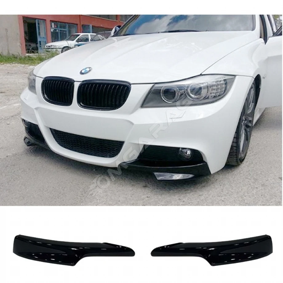 Bmw E90 Lcı 3 Serisi M Techinc Ön Flap Set Piona Black 2008 2009 2010 2011