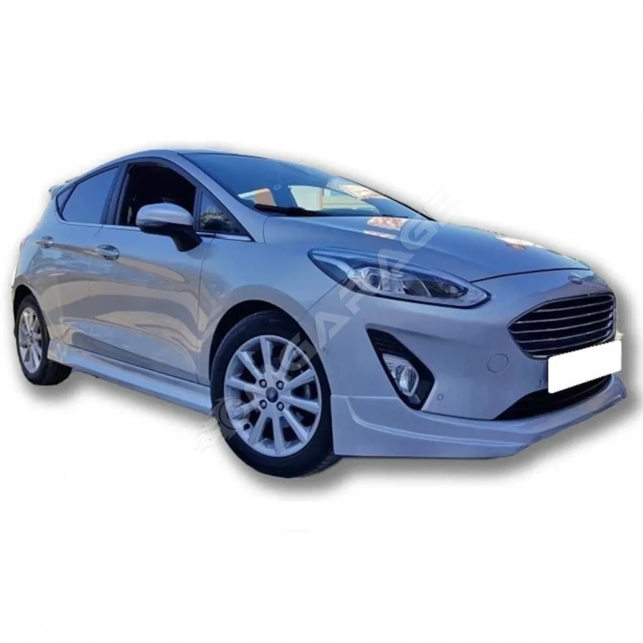 Ford Fiesta 2018 ve üzeri Yan Marşpiyel Seti Mat Siyah Plastik 2 Adet