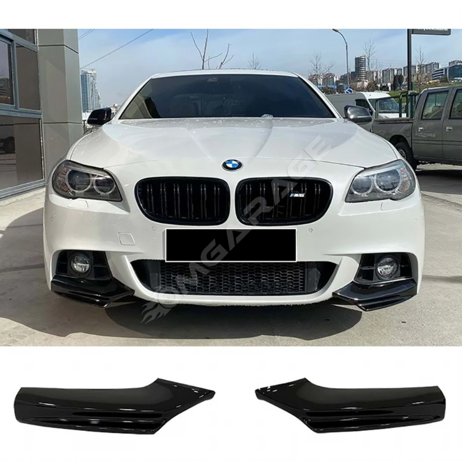 Bmw F10 5 Serisi M Performance Ön Flap Set Piona Black 2010 Ve 2017 Arası Plastik