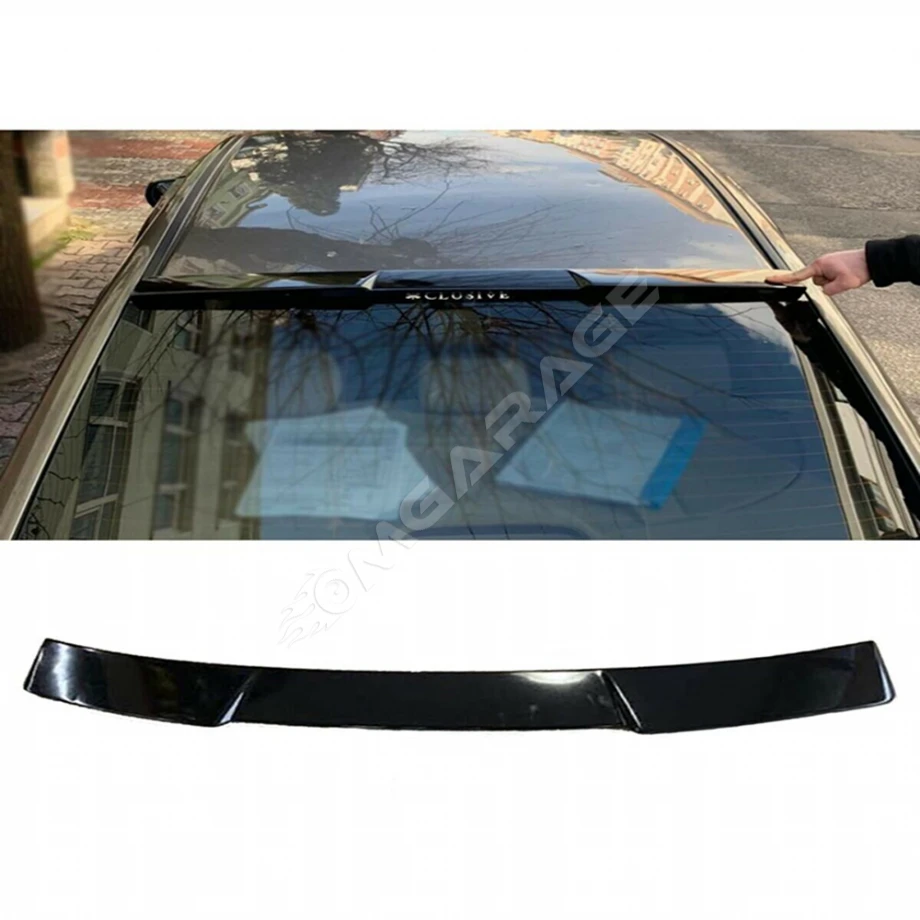 Honda Civic Fd6 Rs Cam Üstü İthal Spoiler Parlak Siyah Plastik Spoyler 2006-2011