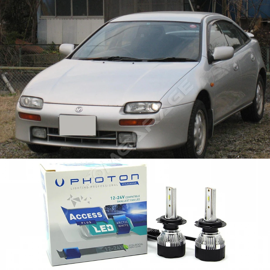 Mazda 323 Lantis Led Xenon Kısa Far Ampulü H1 Access Yeni Seri Beyaz