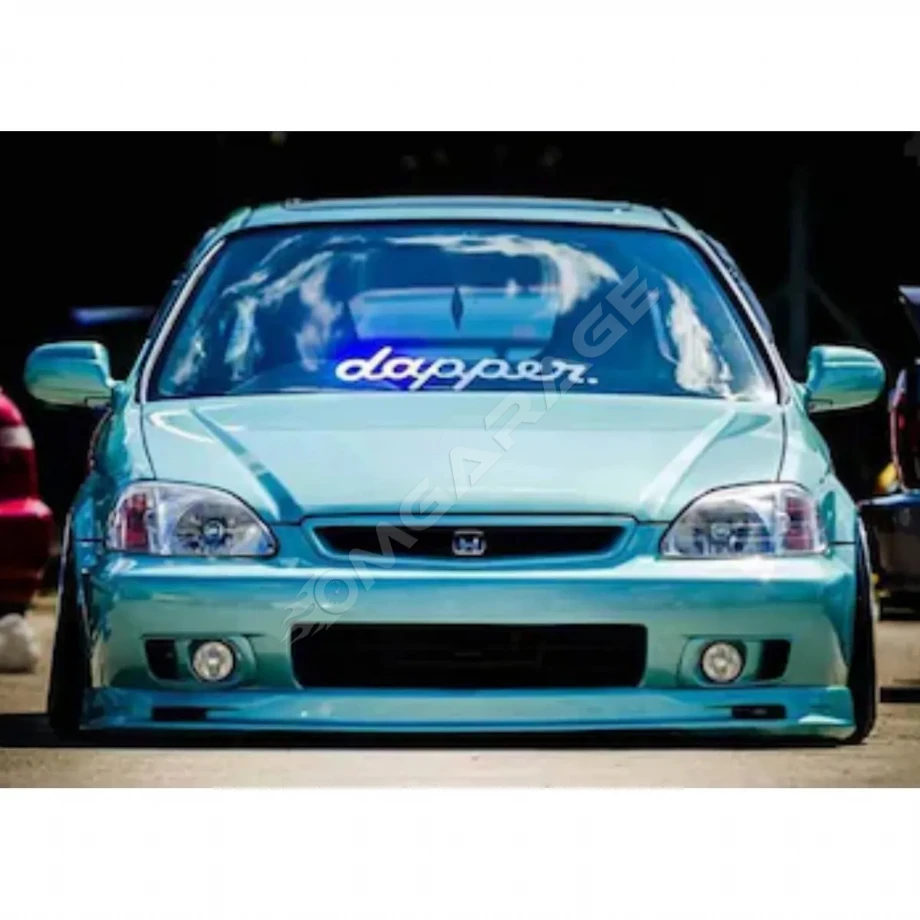 Honda Civic Mugen Ön Ek Mat Siyah Plastik Karlık 1999-2001