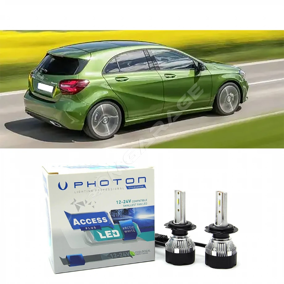 Mercedes A180 Led Xenon Kısa Far Ampulü H7 Access Yeni Seri Beyaz 2012-2018